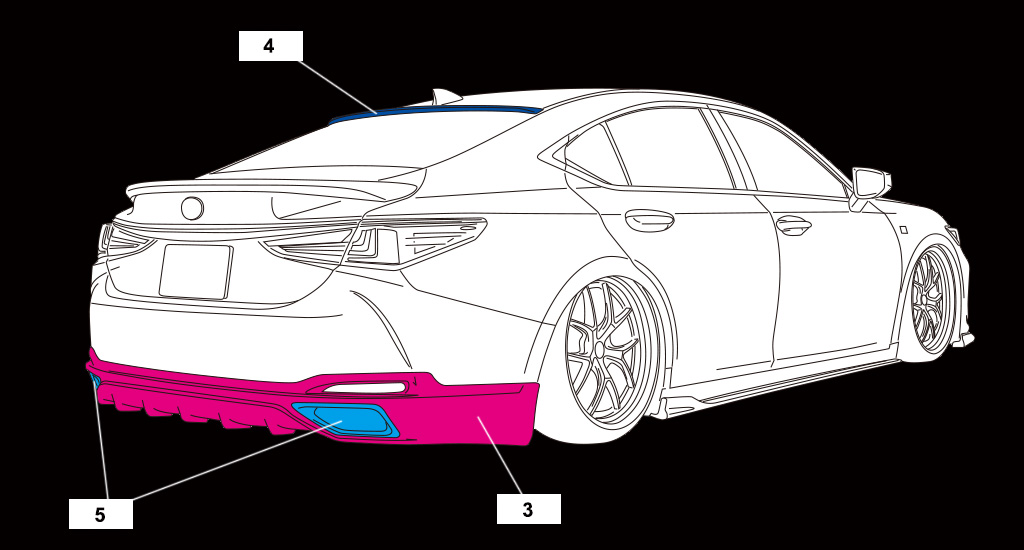 aimgain-純VIP SPORT LEXUS ES300h F-sport ～MC