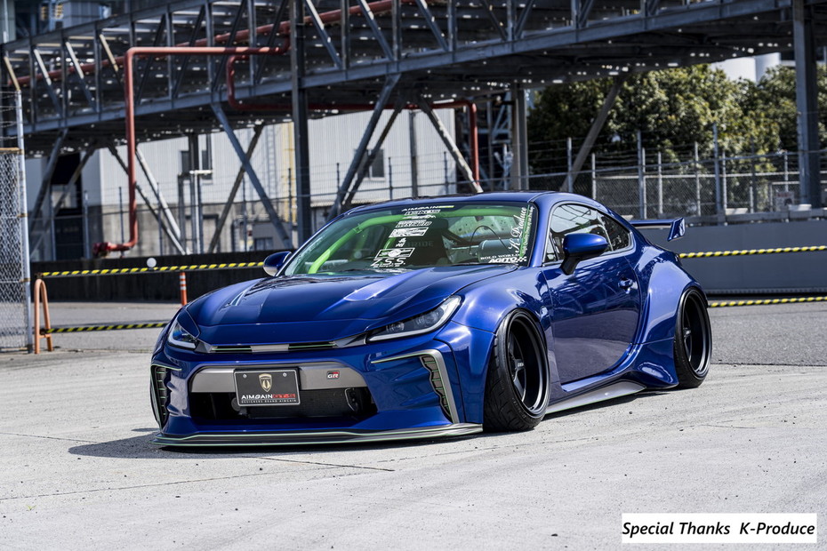 AIMGAIN GT-S GR86 - WIDE FENDER VERSION - （2本出しマフラー）