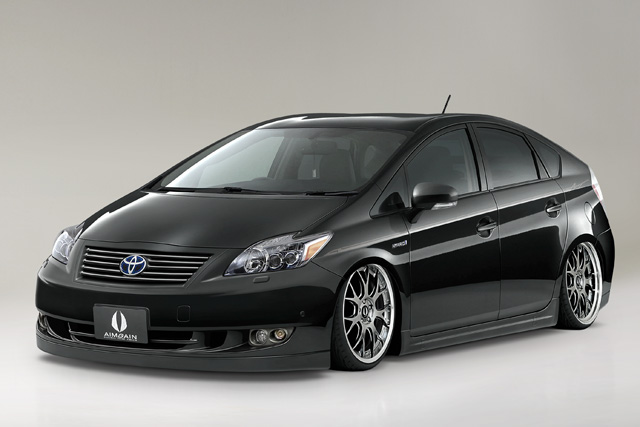 toyota prius, aero, body kit, lip kit, aimgain