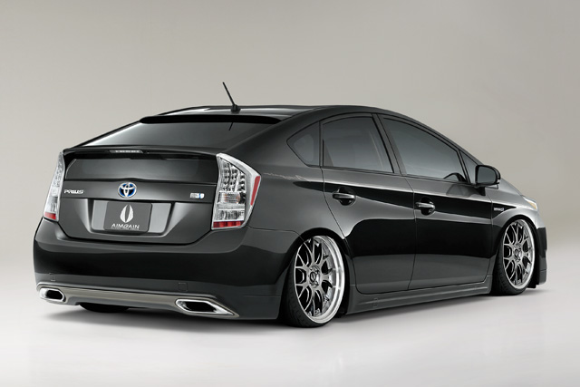 toyota prius, aero, body kit, lip kit, aimgain, vip style